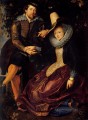 Selbst Porträt mit Isabella Brant Barock Peter Paul Rubens